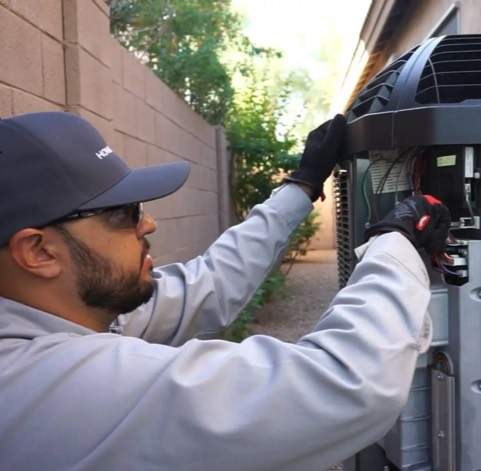 AC Repair Diagnostic Our Assesment-Tech repairing AC